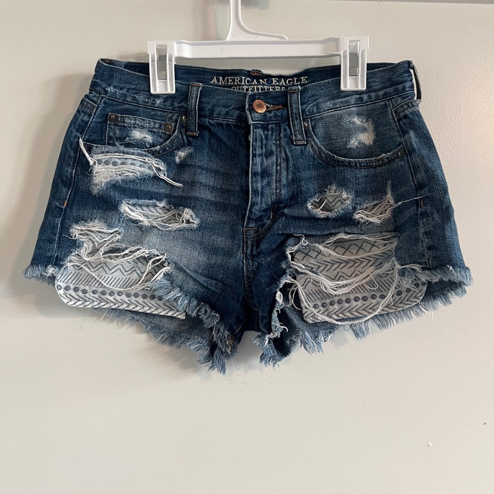 American Eagle Outfitters Vintage Hi-Rise Festival Jean Shorts